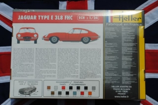 Heller 80709 Jaguar Type E 3L8 FHC